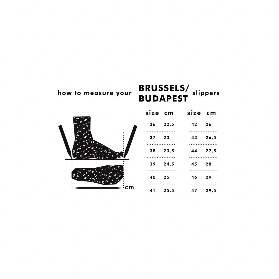 TOKU Brussels Slippers